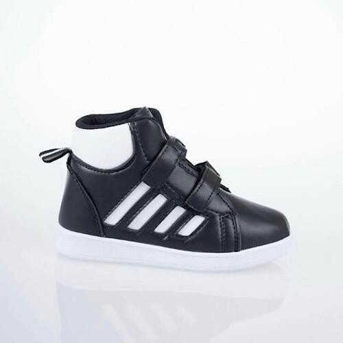 Trendbu Ayakkabı - Siyah Çocuk Sneaker