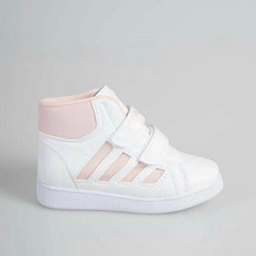 Trendbu Ayakkabı - Beyaz-Pembe Çocuk Sneaker
