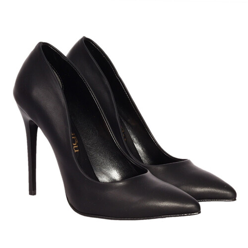 Trendbu Ayakkabı - Kadın Siyah Stiletto