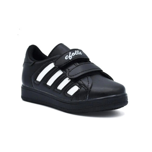 Trendbu Ayakkabı - Siyah Çizgili Çocuk Ayakkabısı